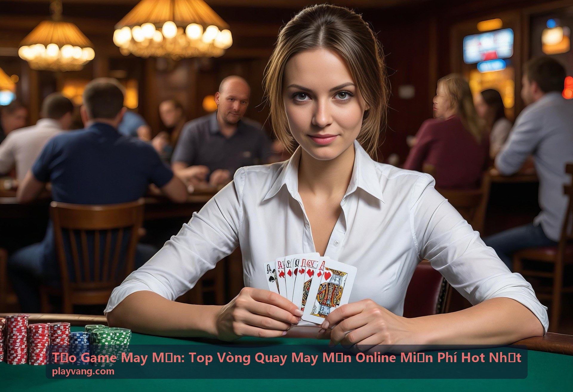 Vòng quay may mắn cho doanh nghiệp - Tạo Game May Mắn